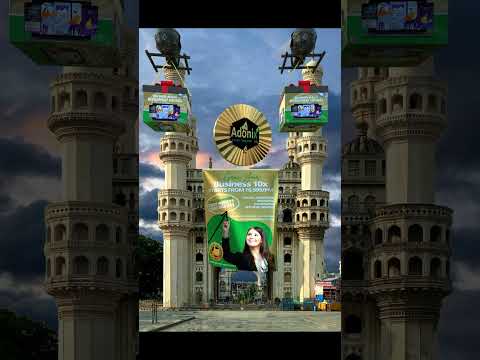 "Next-Gen CGI Ads on Iconic Landmarks! 🚀 | NexarionFx VFX Magic"