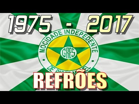 TODOS OS REFRÕES DA MOCIDADE. 1975 até 2017