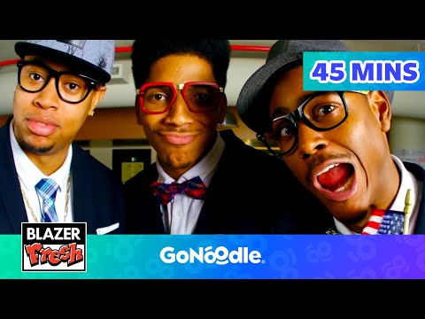 Road Trip USA With Blazer Fresh + More Songs for Kids | GoNoodle