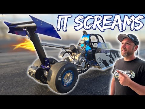 Reed’s FIRST 330ft Runs! Jr Dragster Rips at the Track