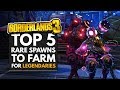 BORDERLANDS 3 | TOP 5 Rare Spawns to Farm for Legendaries