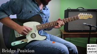 Video thumbnail for Fender American Elite Telecaster vs American Standard Telecaster Comparison by Alamo Music Center
