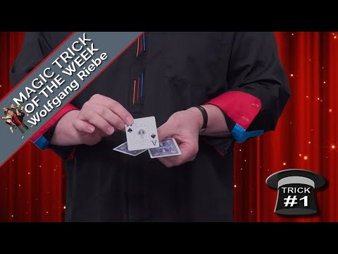 Magic Trick of the Week #1 (The 3 Card Monte) with Wolfgang Riebe