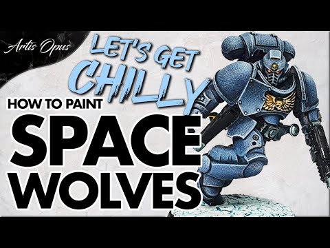 Space Wolves Painting Tutorial - Incredible results FAST!
