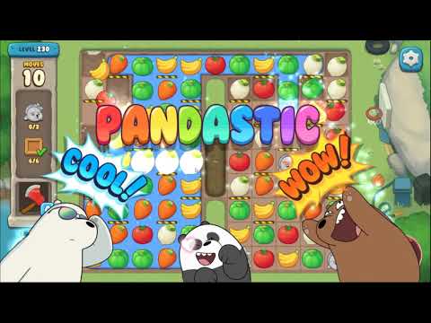 We Bare Bears match3 repairs level 230