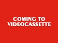 Coming Soon To Videocassette 1984 1991 Logo VHS