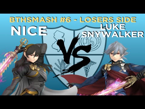 BTHSmash #6 - NICE (Link, Corrin) vs Luke Snywalker (Corrin) - Losers Round 1 - Smash 4