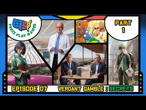 A.I. Presidents Play Pokémon Red, Blue & Yellow | Verdant Gamble - Part 1: Secrets | Episode 07