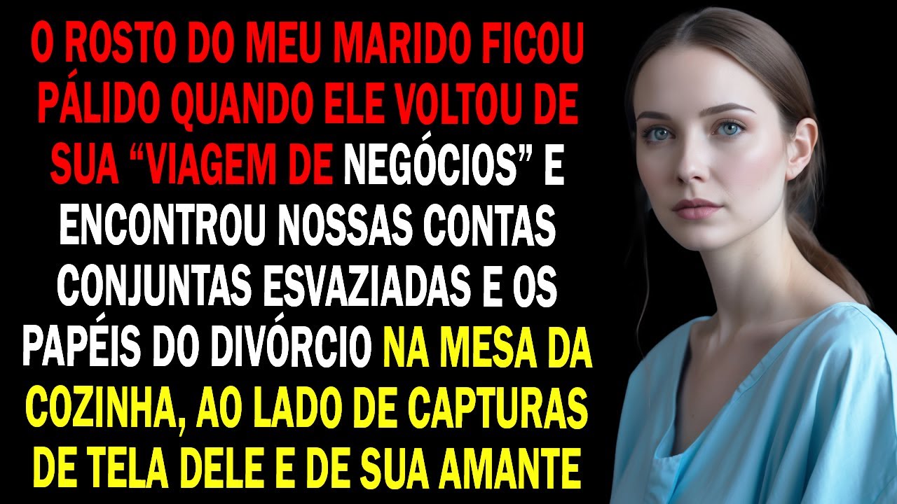 Marido viajou com amante nas minhas quimios e voltou zerando nossas contas.