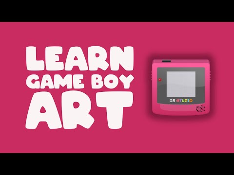 Your first step into making Game Boy games is pixel art!
