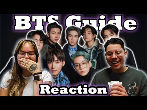 My Boyfriend’s FIRST TIME Watching a BTS Guide 😭 | A Guide to BTS Members (Bangtan 7 Reaction)