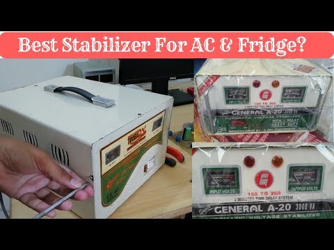 Best stabilizer for ac and fridge?