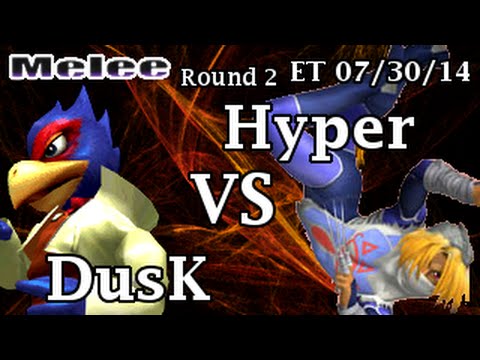 [ETW] DusK (Falco) VS Hyper (Shiek) SSBM
