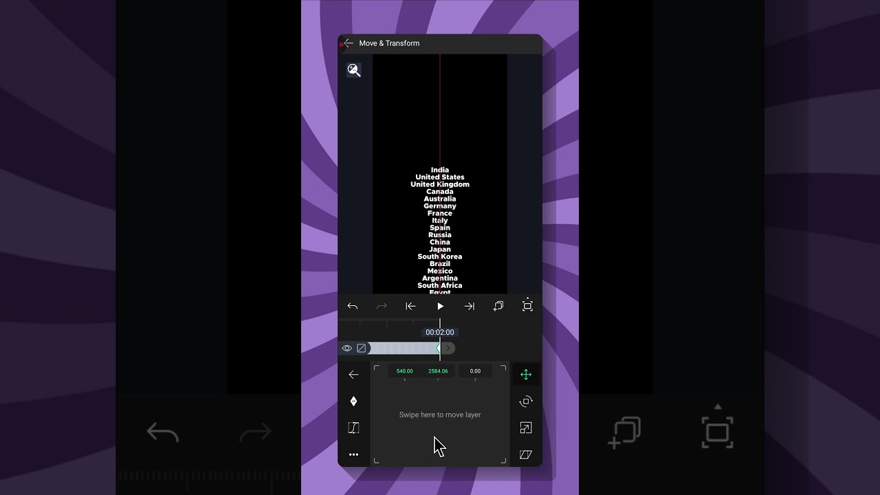 🔥 Text Scrolling Effect in Alight Motion ✨ | Easy Animation Tutorial for Shorts 🎬