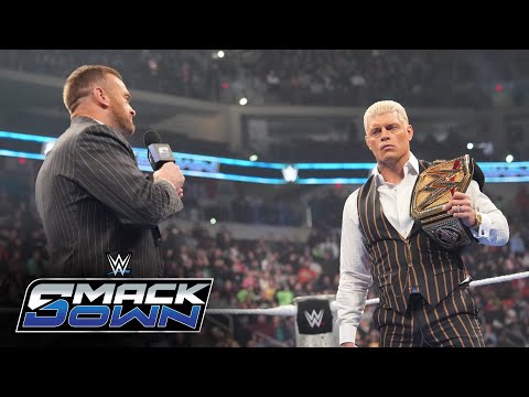 Cody Rhodes can’t touch Drew McIntyre or he will be stripped of his title: SmackDown highlights