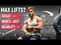 How Much Can I Bench, Squat and Deadlift Right Now? (Max Lifts Revealed)