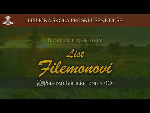 List FILEMONOVI 1/2 | BŠ #9 BK