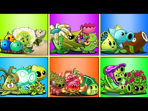 Random 6 Team Plants Battlez - Which Team Will Win? - PvZ 2 Teams Plant
