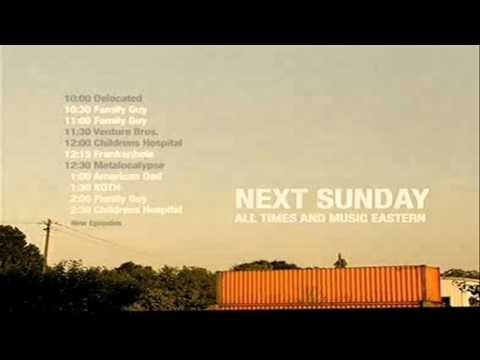 [adult swim] Sunday Schedule Container
