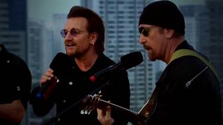 U2 - Ordinary Love (Acoustic Fantástico TV, Brazil)