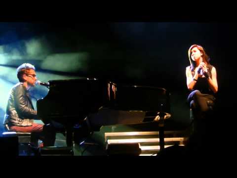 Christina Grimmie and Will Champlin - Say Something (The Voice Tour Baltimore 7/8/14)