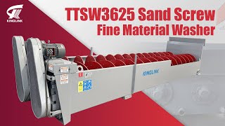 Kinglink Sandscrew 36'' x 25' | Fine Material Washer | Sand Screw sand washer for sale - Image 4 | Machineryline TZ New Kinglink Sandscrew 36'' x 25' | Fine Material Washer | Sand Screw sand washer | Image 4 - Machineryline