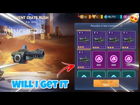 WILL I GET CRYO LAUNCHER 8😍!MECH ARENA