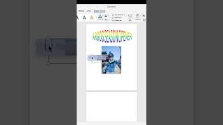 We Made a Toronto Argonauts Game Day Poster in Microsoft Word