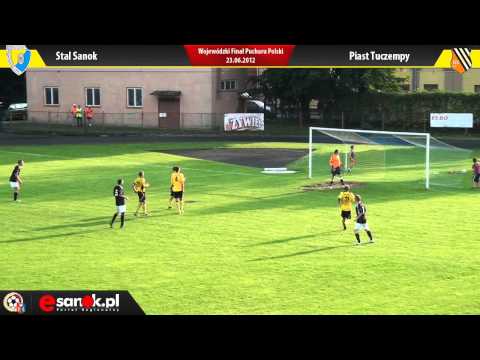 Stal Sanok - Piast Tuczempy 1:2! Sanoczanie odpadają z pucharów (VIDEO HD)