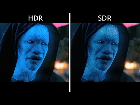 The Amazing Spider-Man 2 HDR vs SDR Comparison (HDR version)