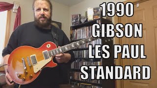 Video thumbnail for 1990 GIBSON LES PAUL STANDARD by Todd Beebe Music / Guitar Talk With Todd