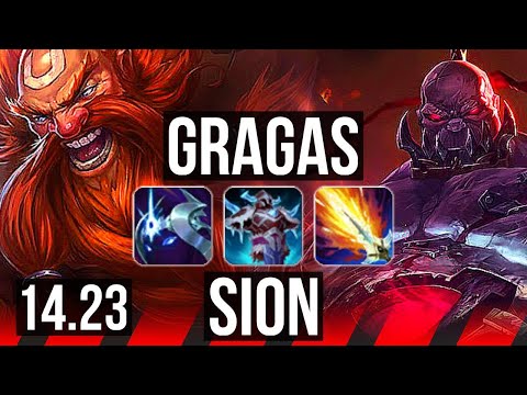 GRAGAS vs SION (TOP) | KR Diamond | 14.23