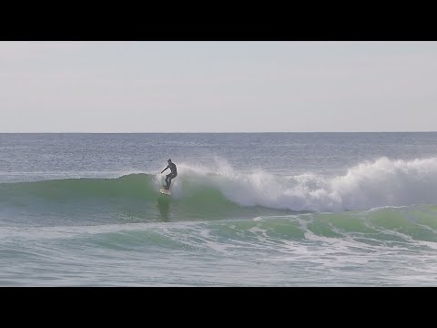 Surfing a 7'4" Transition Era Jacobs (Circa 1969)