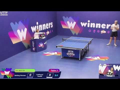 WINners CUP table 2  02.01 Boklag Roman - Laskavyi Vasilii 16:00