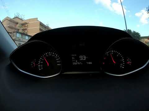 Peugeot 308 1.5 bluehdi 130hp stage 1 acceleration 0-140 km/h