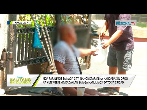 Balitang Bicolandia: Mga paralimos sa Naga City, nanonotaran na nagdadakol orog na kun weekend