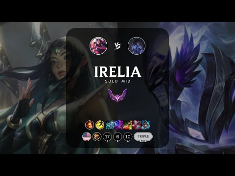 Irelia Mid vs Sylas - NA Master Patch 13.1