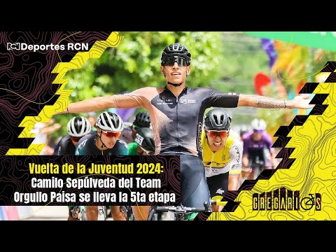 Vuelta de la Juventud 2024: Camilo Sepúlveda del Team Orgullo Paisa conquista la quinta etapa