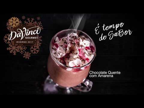 Chocolate Quente com Amarena - DaVinci Gourmet