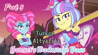 Türkçe Altyazılı Sunset's Backstage Pass Part 5 My Little Pony Equestria Girls
