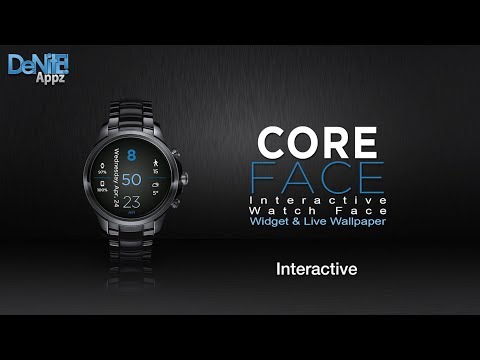 Core Face HD Watch Face Video