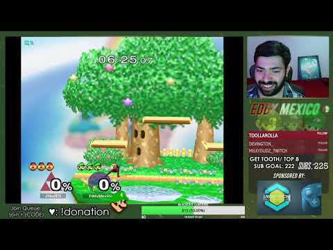 LEVO #12 - Jflex (Sheik) vs Eddy Mexico (Luigi) - US Top 64 - LR4