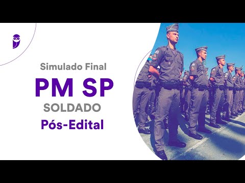 Simulado Final PM SP - Soldado - Pós-Edital - Correção