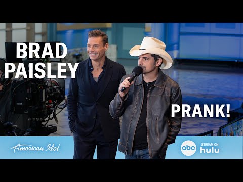 Prank! Luke Bryan RUINS American Idol with Help From Brad Paisley - American Idol 2026