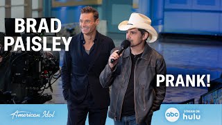 Prank! Luke Bryan RUINS American Idol with Help From Brad Paisley - American Idol 2026