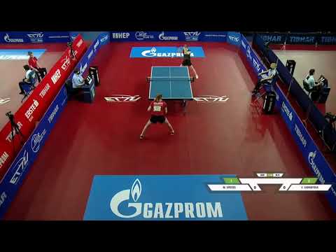 Mia Griesel (GER) vs Veranika Varabyova (BLR) | CGT QF | 2021 European Youth Championships
