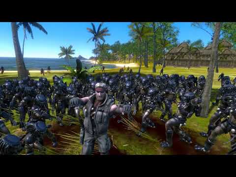 Chuck Norris VS 500 Predator | UEBS Epic Fight!!! Who Will Win??