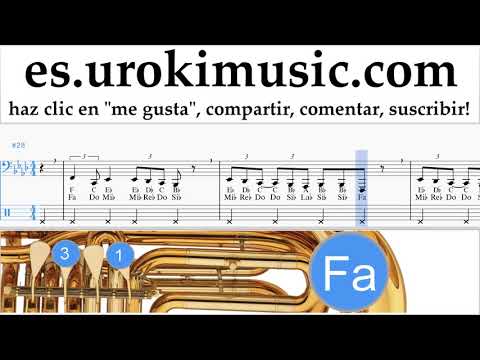 Tutorial de Tuba Ariana Grande - Breathin Clases Notas um-ih927