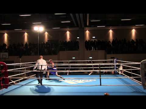 Clarence Goyeram vs Alexander Sund - Semifinale SM Boxning 2014