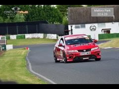 Mallory Park fastest lap of the day in the Honda Civic Fn2
